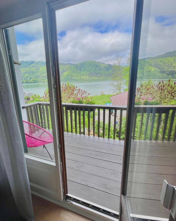 Ferienwohnung Strandbad - Alpen Popart Am See Schliersee Extérieur photo